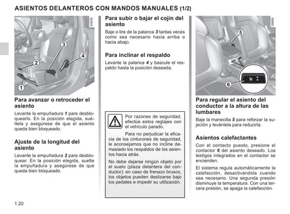 2018-2020 Renault Kadjar Manuel du propriétaire | Espagnol