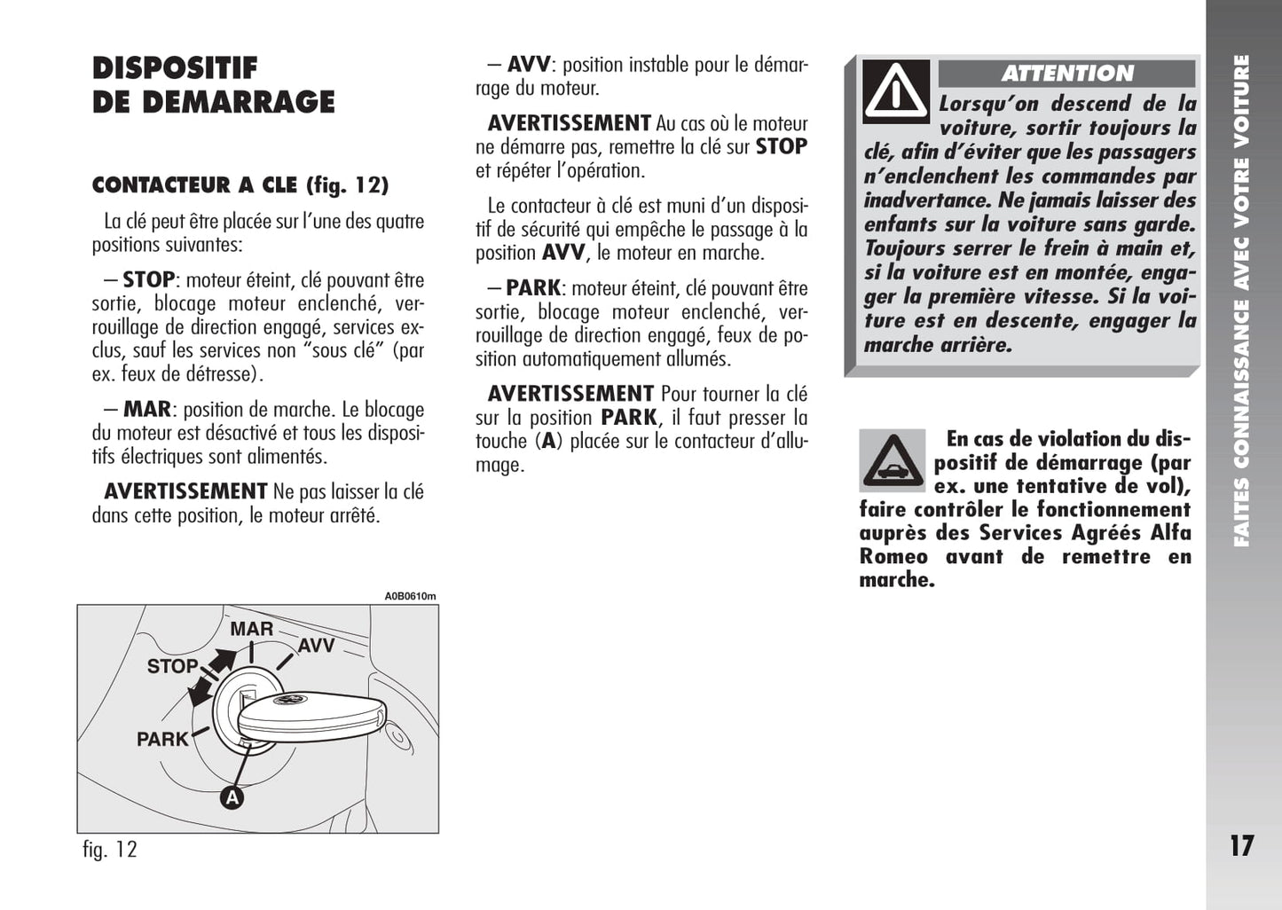 2003-2007 Alfa Romeo 156 Crosswagon Gebruikershandleiding | Frans