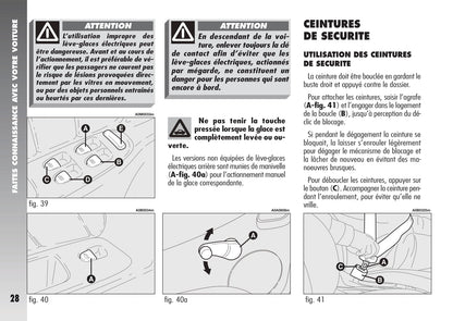 2003-2007 Alfa Romeo 156 Crosswagon Gebruikershandleiding | Frans