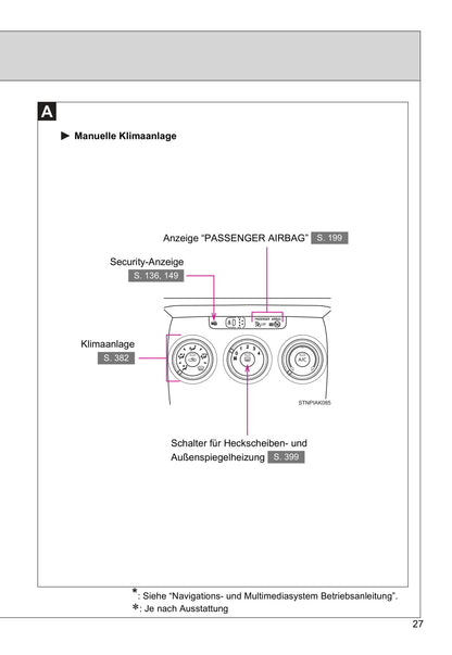 2016-2017 Toyota Verso Gebruikershandleiding | Duits