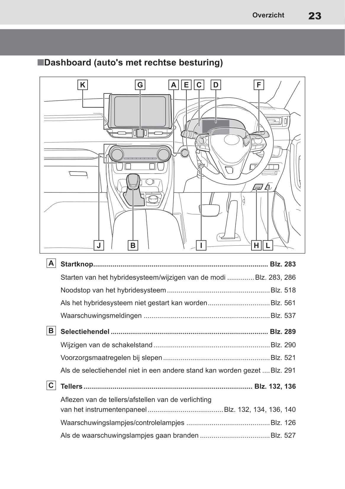 2018-2019 Toyota RAV4 Hybrid Owner's Manual | Dutch