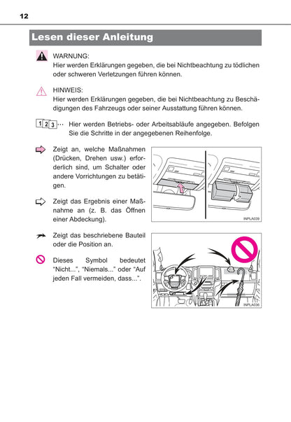 2013-2017 Toyota Land Cruiser Manuel du propriétaire | Allemand