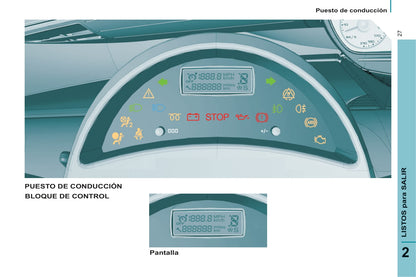 2013-2014 Peugeot 807 Bedienungsanleitung | Spanisch