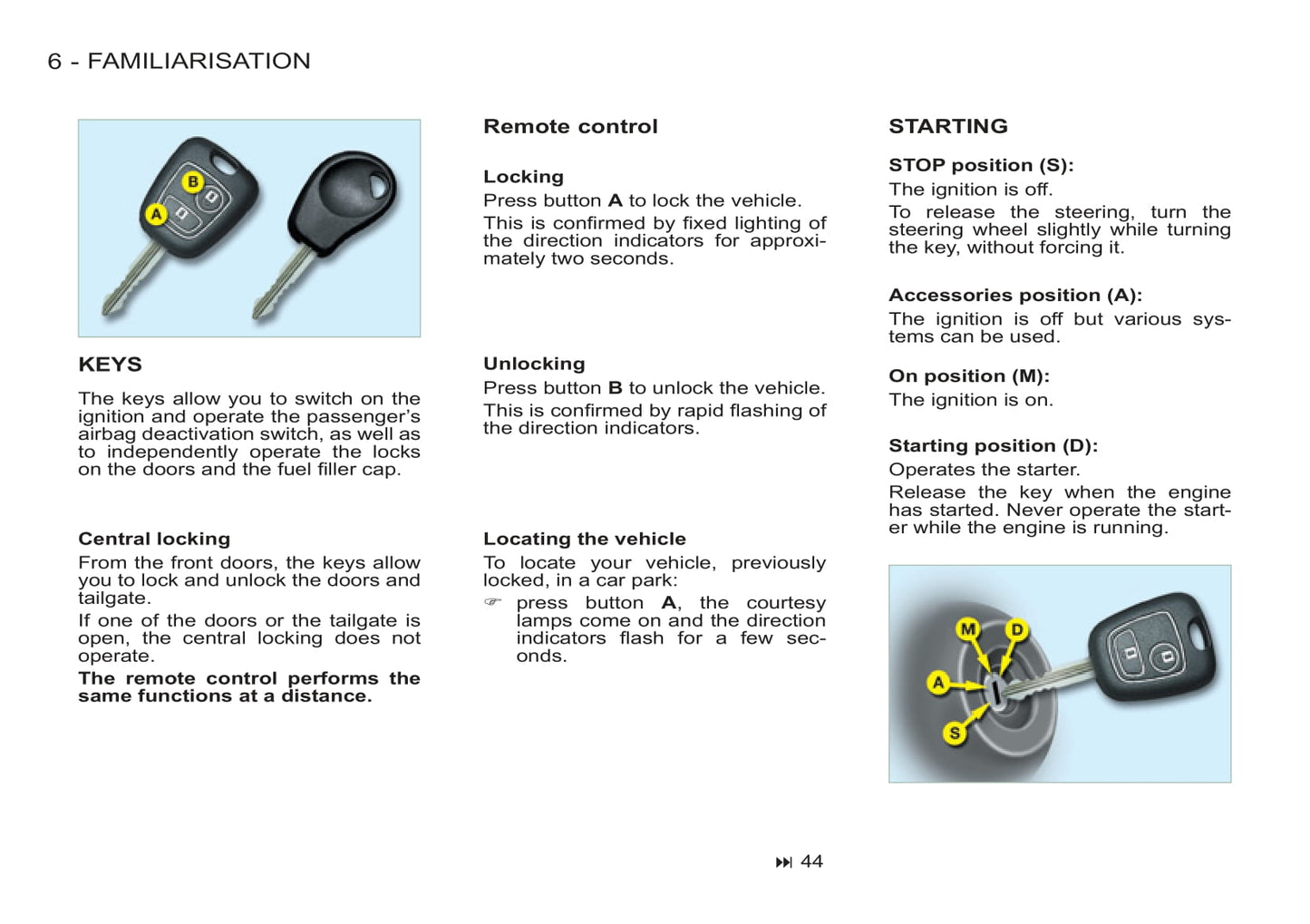 2011-2012 Peugeot Partner/Partner Origin Gebruikershandleiding | Engels