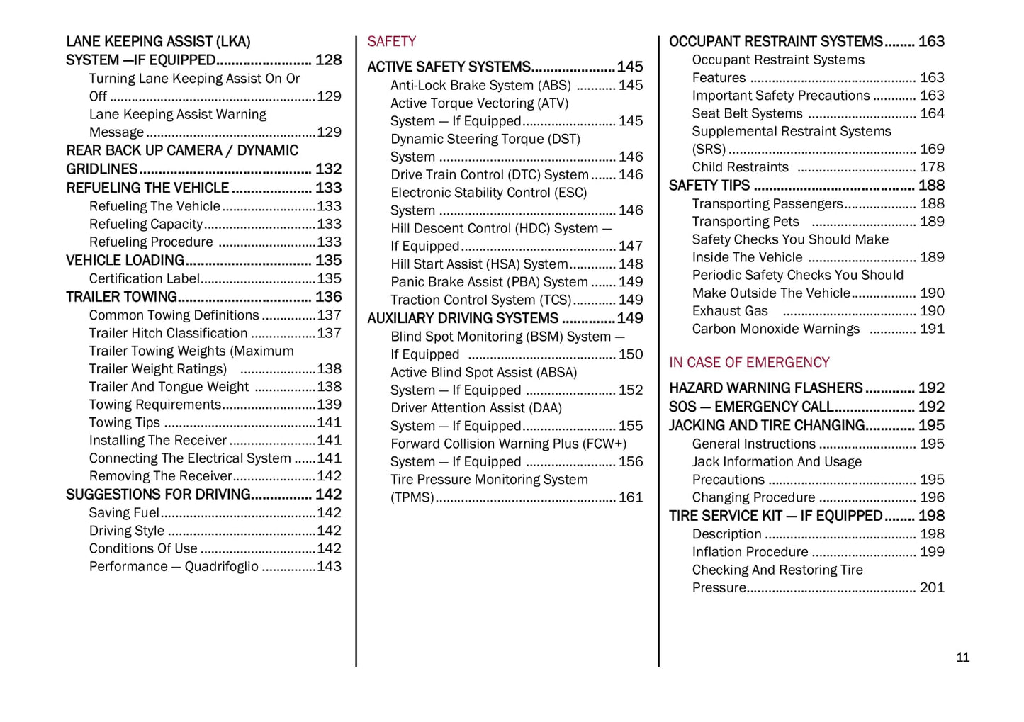 2020-2021 Alfa Romeo Stelvio Owner's Manual | English