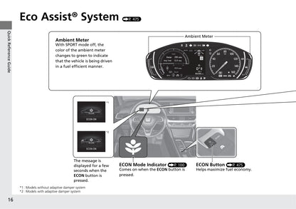 2019 Honda Accord Hybrid Owner's Manual | English