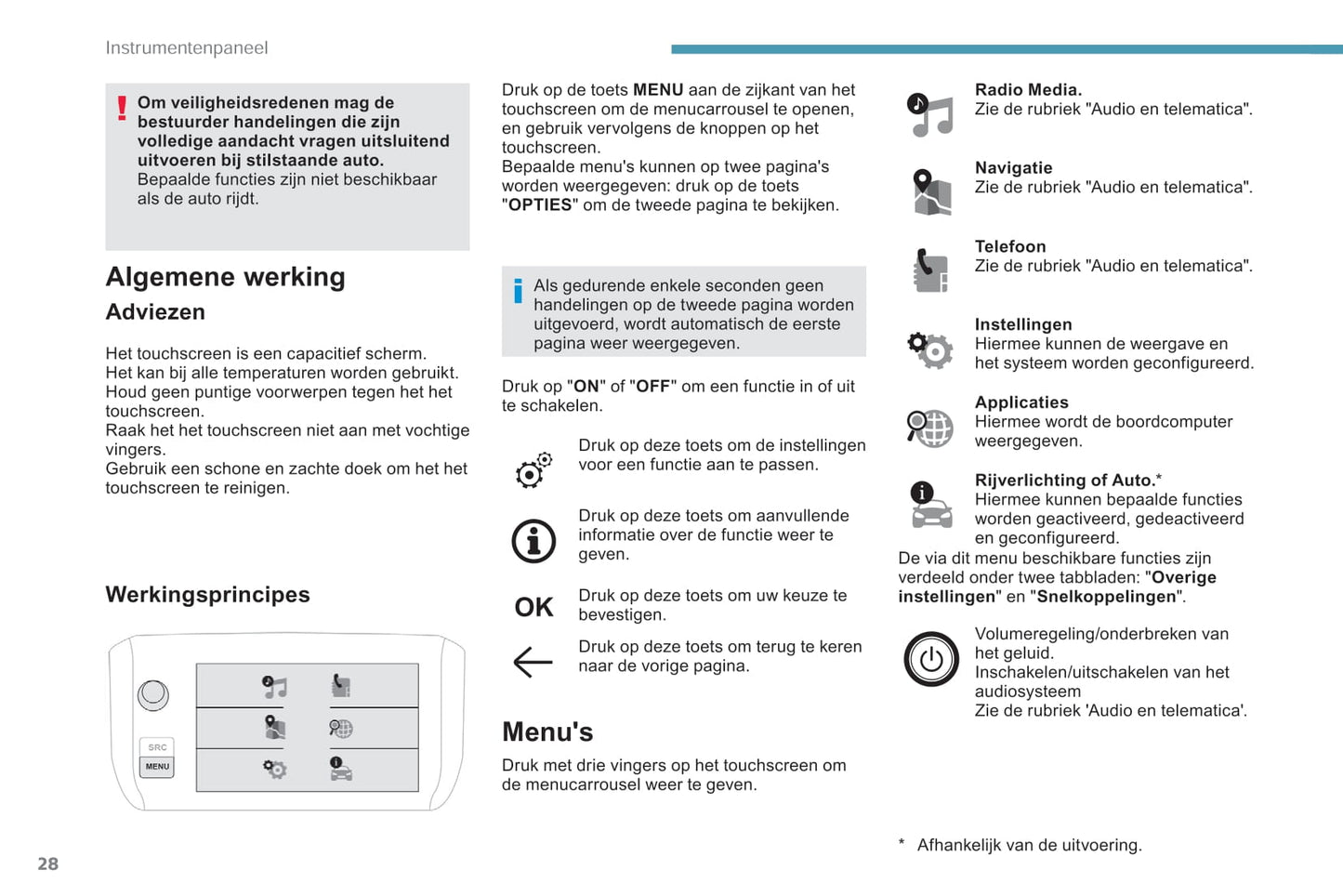 2018-2019 Peugeot 2008 Owner's Manual | Dutch