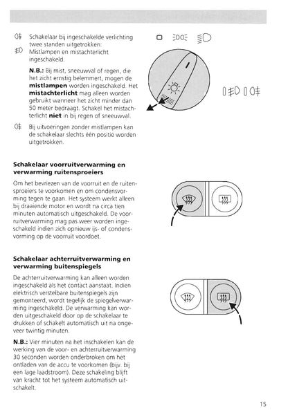 1995-2000 Ford Galaxy Owner's Manual | Dutch