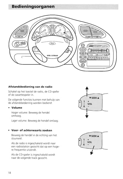 1995-2000 Ford Galaxy Owner's Manual | Dutch