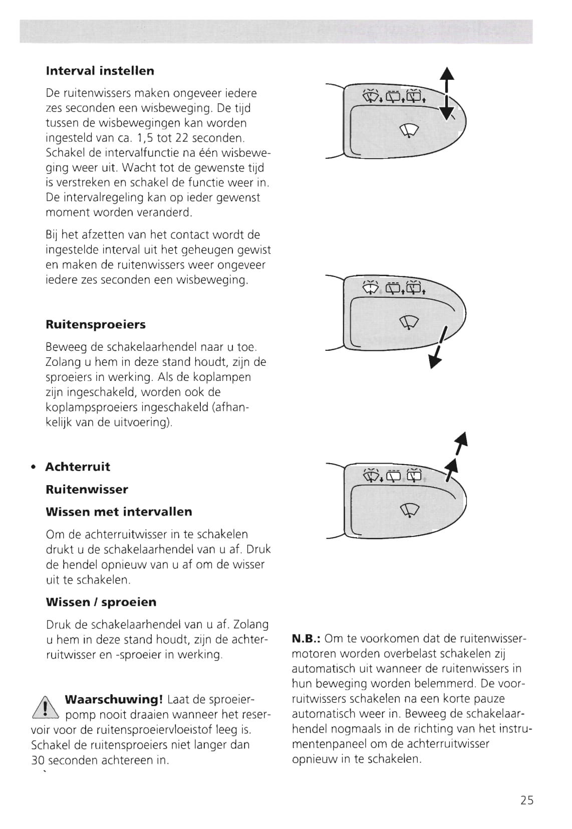 1995-2000 Ford Galaxy Owner's Manual | Dutch