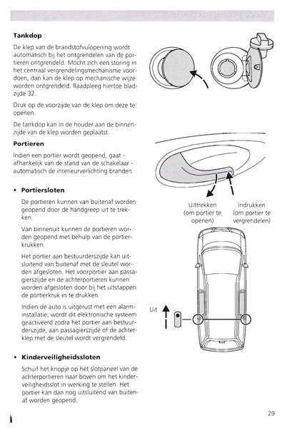 1995-2000 Ford Galaxy Owner's Manual | Dutch