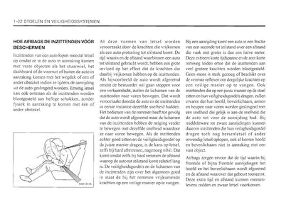 1999-2003 Daewoo Nubira Owner's Manual | Dutch