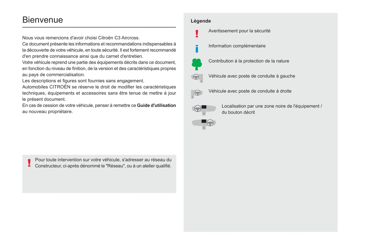 2021-2023 Citroën C3 Aircross Gebruikershandleiding | Frans