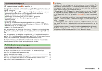 2014-2015 Skoda Roomster Owner's Manual | Spanish