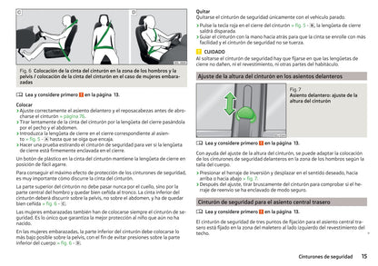 2014-2015 Skoda Roomster Owner's Manual | Spanish