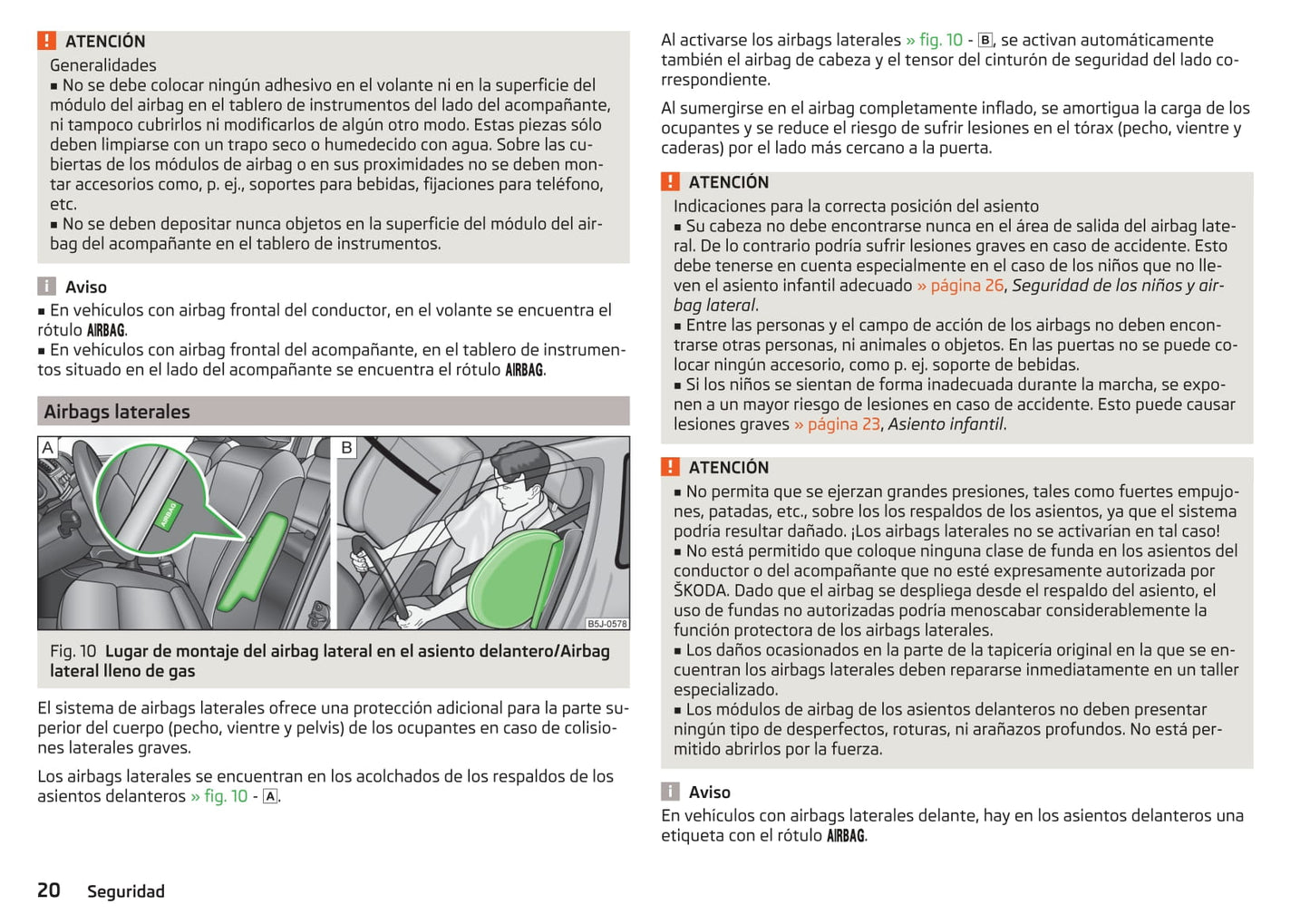 2014-2015 Skoda Roomster Owner's Manual | Spanish