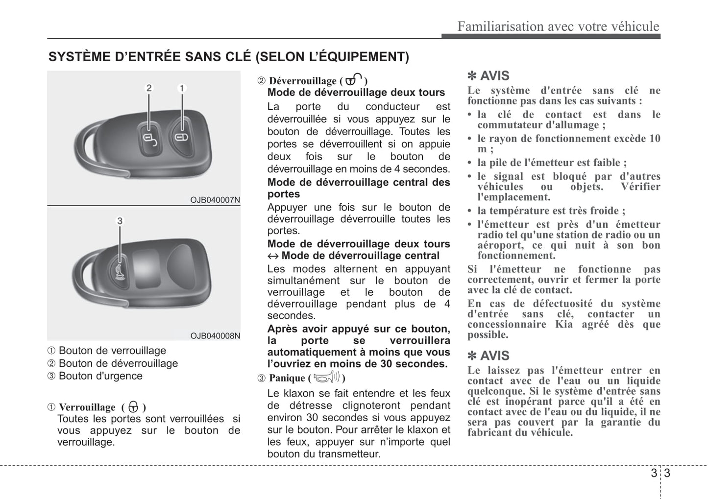 2011 Kia Rio Bedienungsanleitung | Französisch