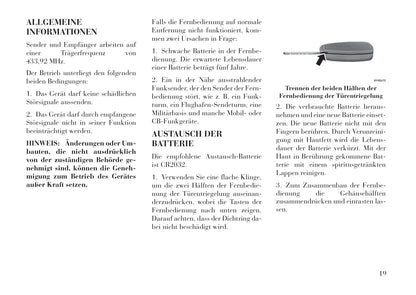 2012-2015 Lancia Flavia Gebruikershandleiding | Duits