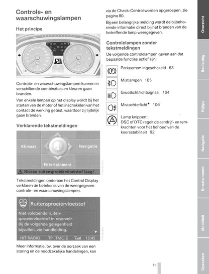 2009-2010 BMW X5 Owner's Manual | Dutch