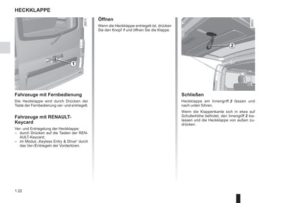 2016-2017 Renault Trafic Owner's Manual | German