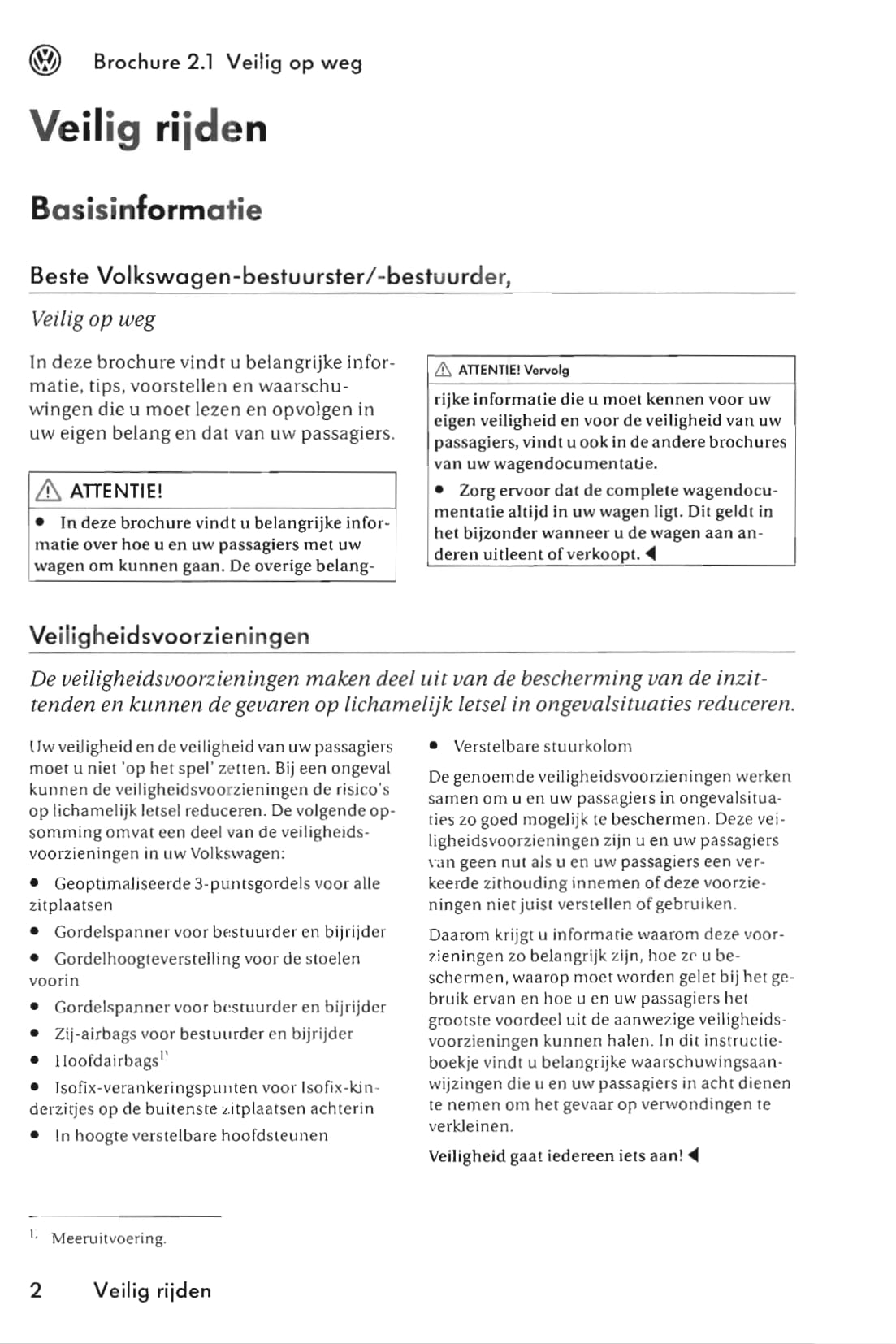 2005-2009 Volkswagen Polo Bedienungsanleitung | Niederländisch