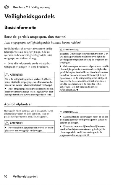 2005-2009 Volkswagen Polo Bedienungsanleitung | Niederländisch