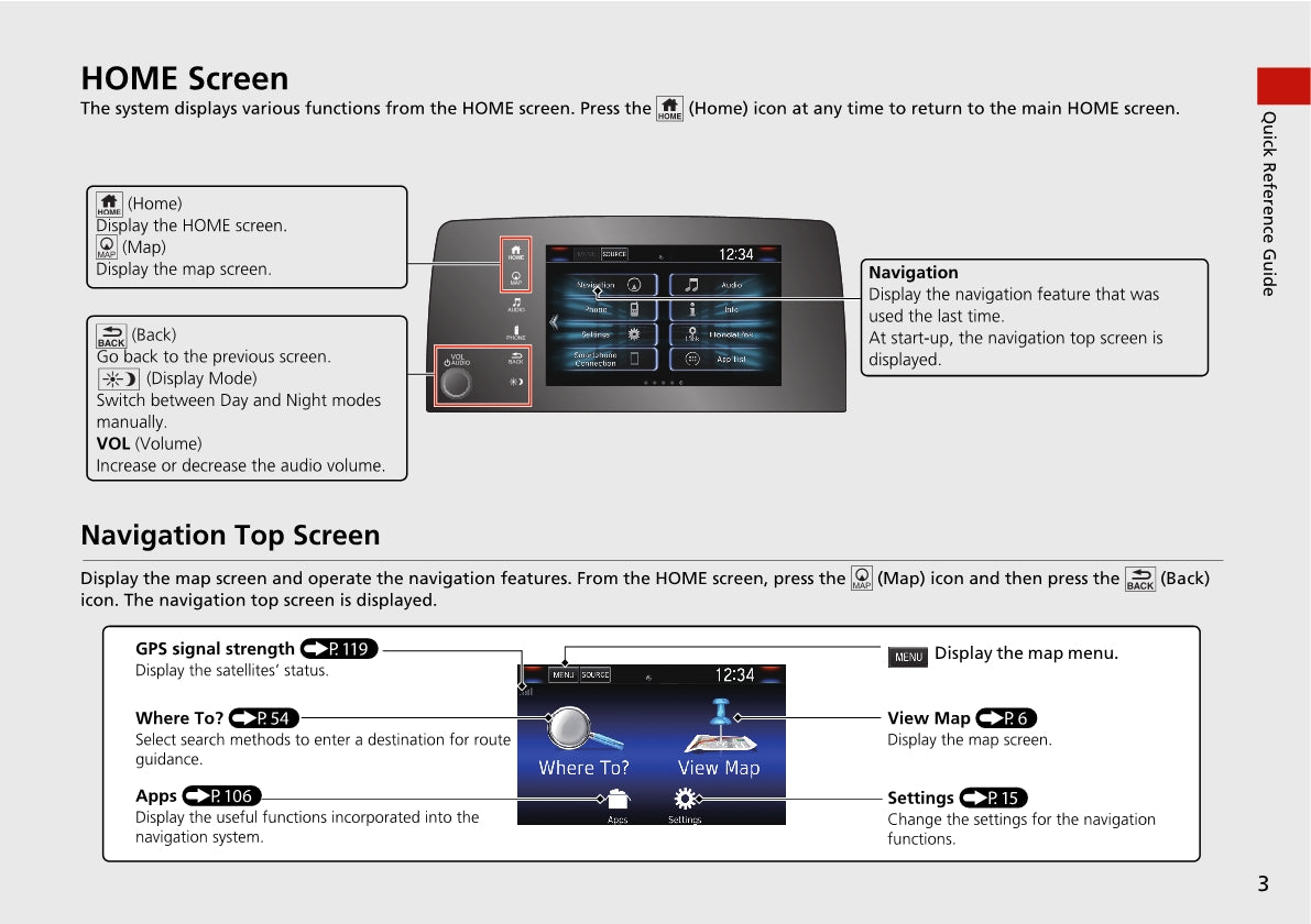 Honda CR-V Navigation Owner's Manual 2019