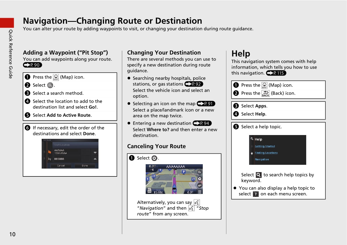 Honda CR-V Navigation Owner's Manual 2019