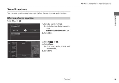 Honda CR-V Navigation Owner's Manual 2019