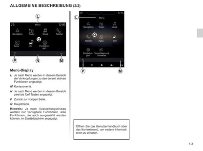 Renault Easy Connect Multimediasystemen Bedienungsanleitung 2021