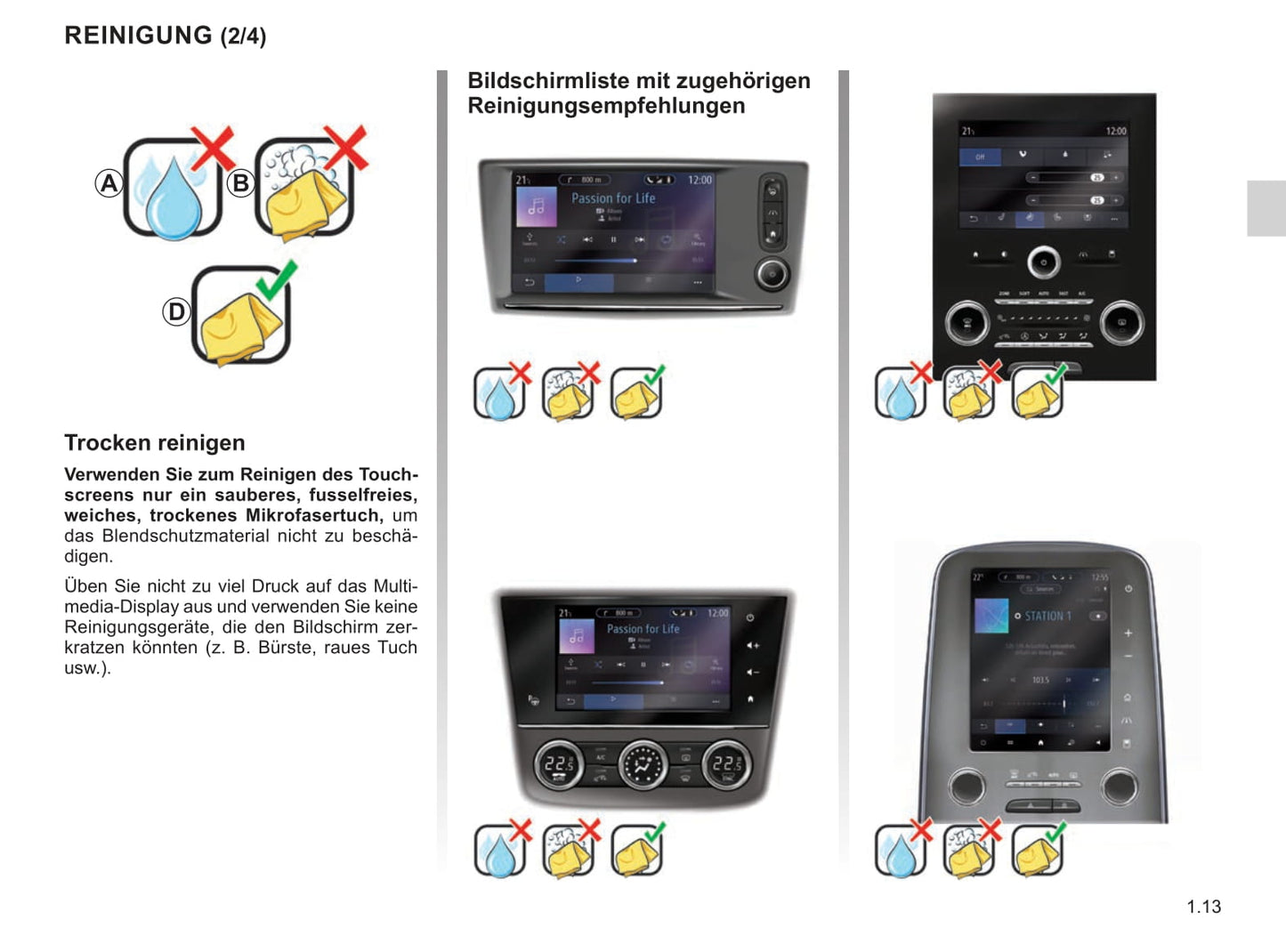 Renault Easy Connect Multimediasystemen Bedienungsanleitung 2021