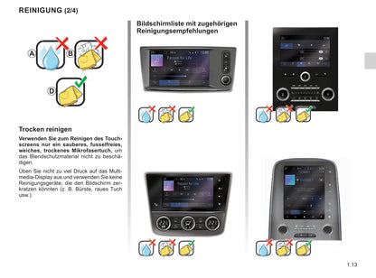 Renault Easy Connect Multimediasystemen Bedienungsanleitung 2021