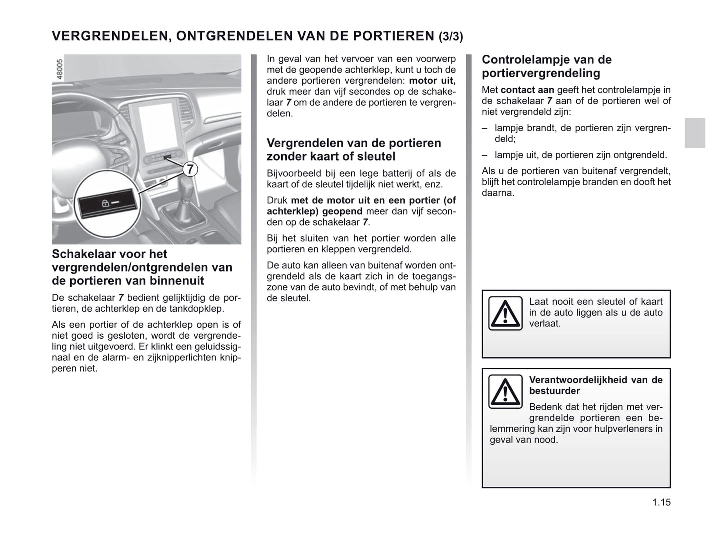 2020-2021 Renault Mégane Gebruikershandleiding | Nederlands