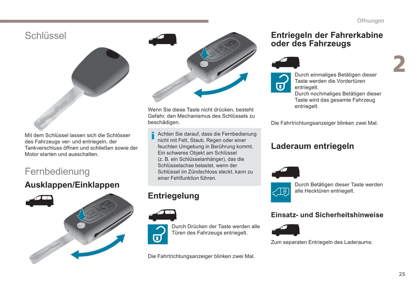 2017-2018 Peugeot Partner/Partner Tepee Gebruikershandleiding | Duits