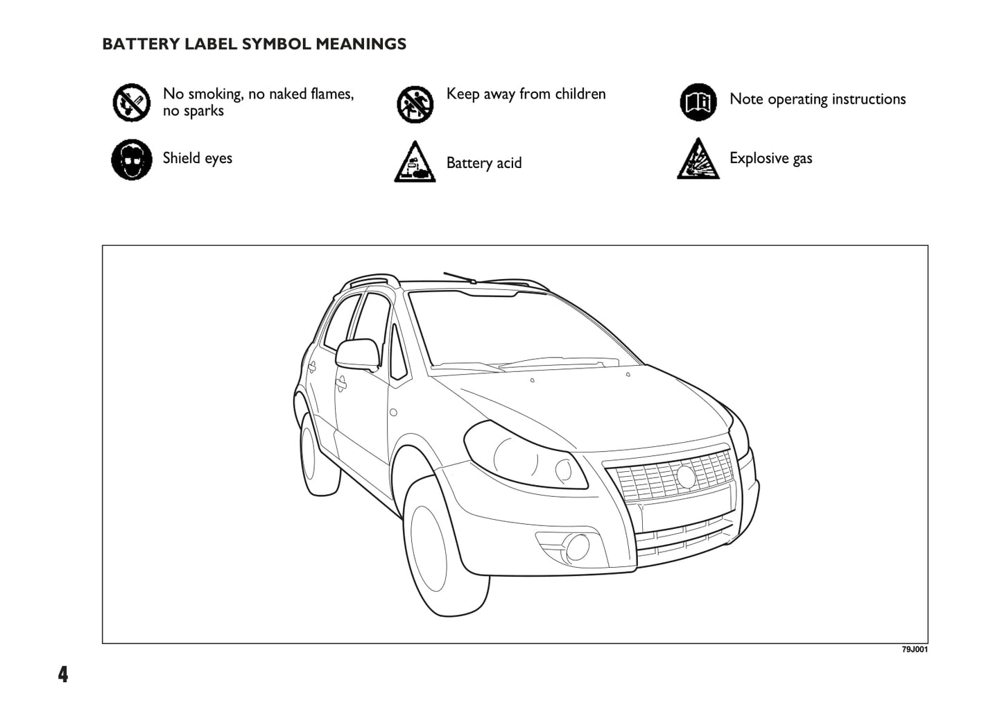 2007-2008 Fiat Sedici Owner's Manual | English