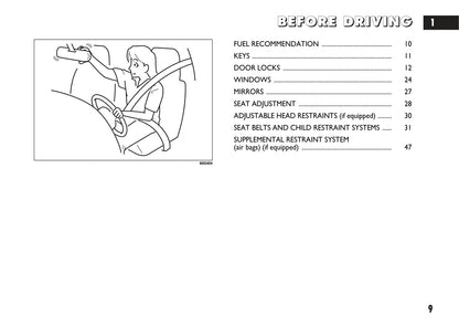 2007-2008 Fiat Sedici Owner's Manual | English