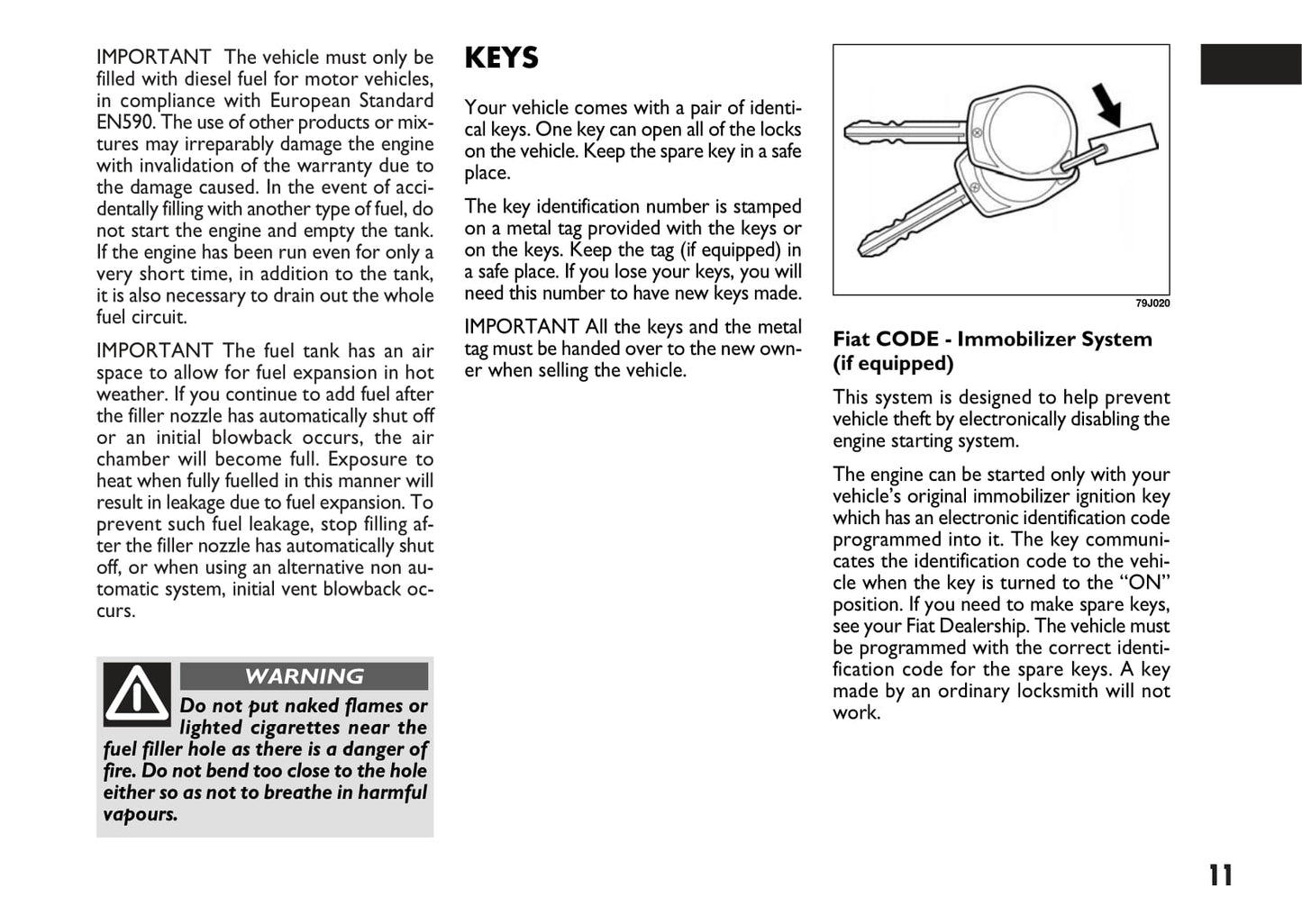 2007-2008 Fiat Sedici Owner's Manual | English