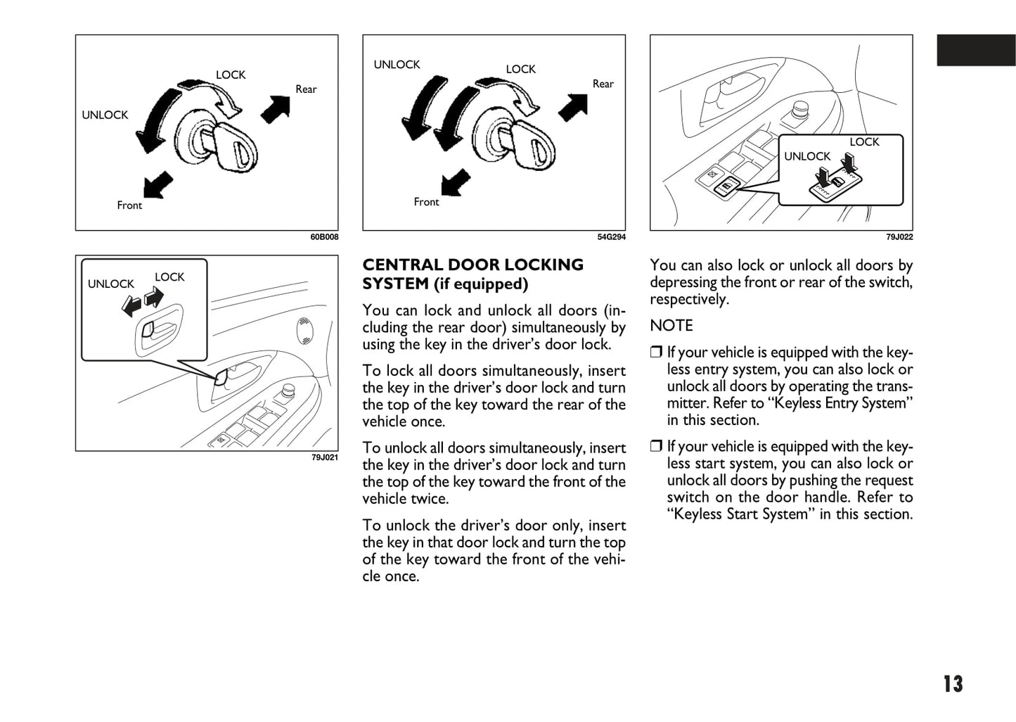 2007-2008 Fiat Sedici Owner's Manual | English