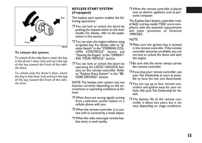 2007-2008 Fiat Sedici Owner's Manual | English