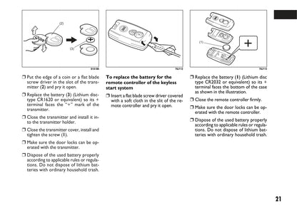 2007-2008 Fiat Sedici Owner's Manual | English