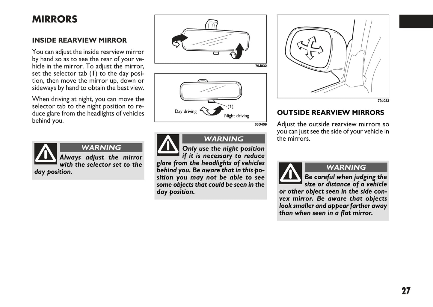 2007-2008 Fiat Sedici Owner's Manual | English