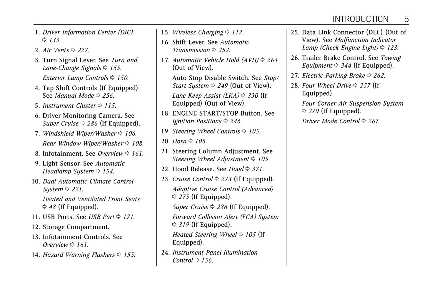 2022 Cadillac Escalade Owner's Manual | English