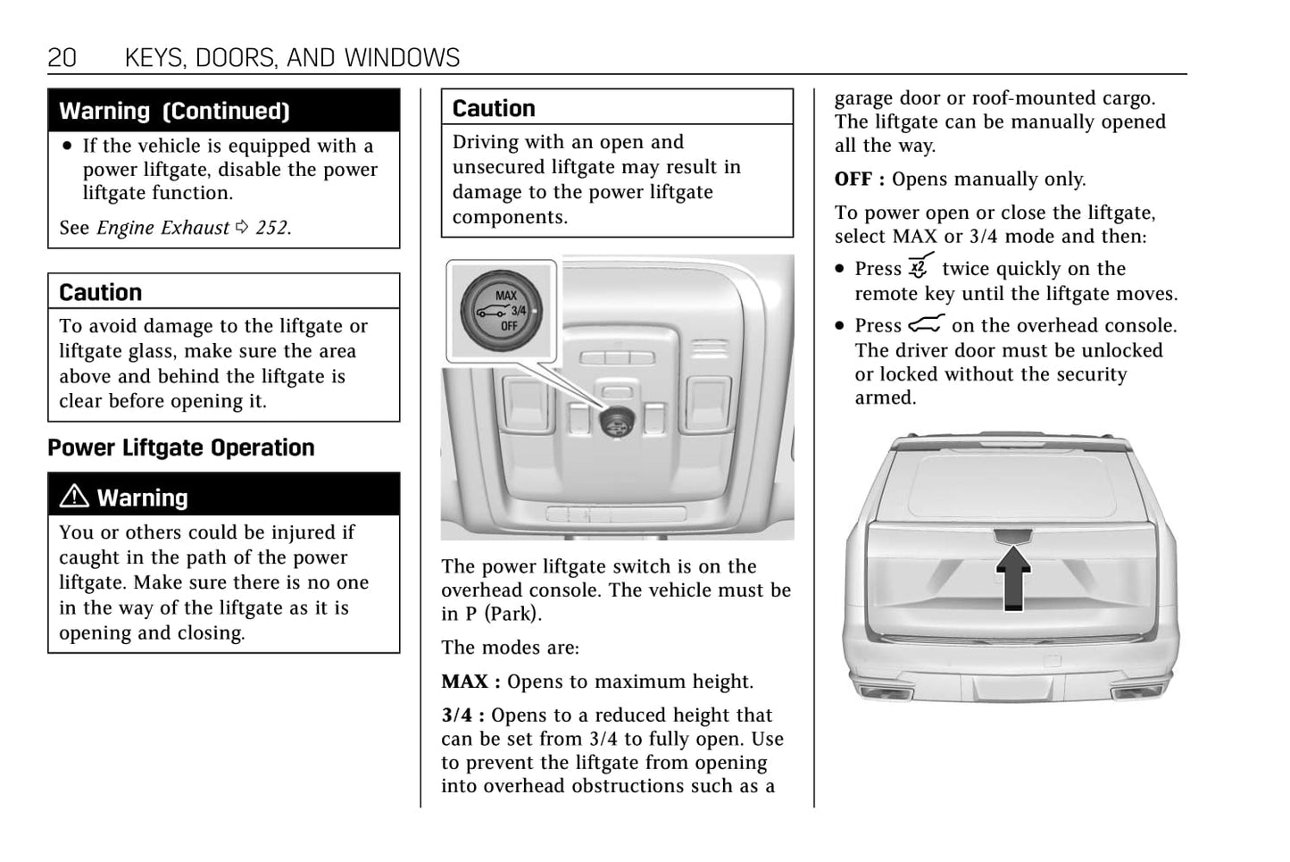 2022 Cadillac Escalade Owner's Manual | English