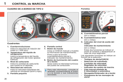 2012-2014 Peugeot 308 Manuel du propriétaire | Espagnol