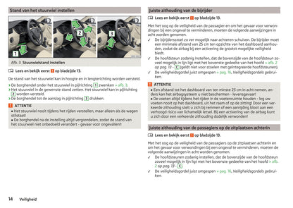 2017-2018 Skoda Octavia Owner's Manual | Dutch