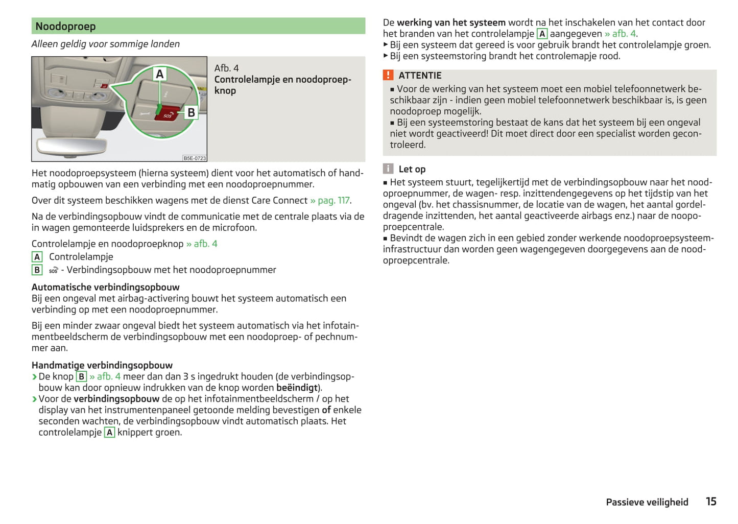 2017-2018 Skoda Octavia Owner's Manual | Dutch