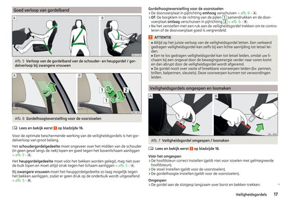 2017-2018 Skoda Octavia Owner's Manual | Dutch