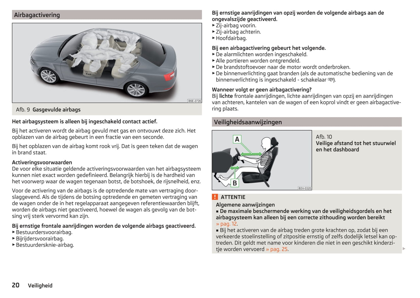 2017-2018 Skoda Octavia Owner's Manual | Dutch