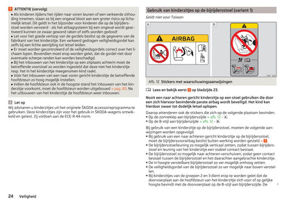 2017-2018 Skoda Octavia Owner's Manual | Dutch