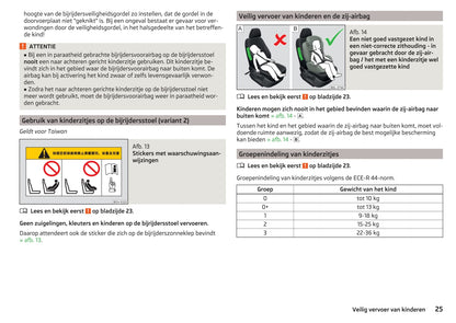 2017-2018 Skoda Octavia Owner's Manual | Dutch